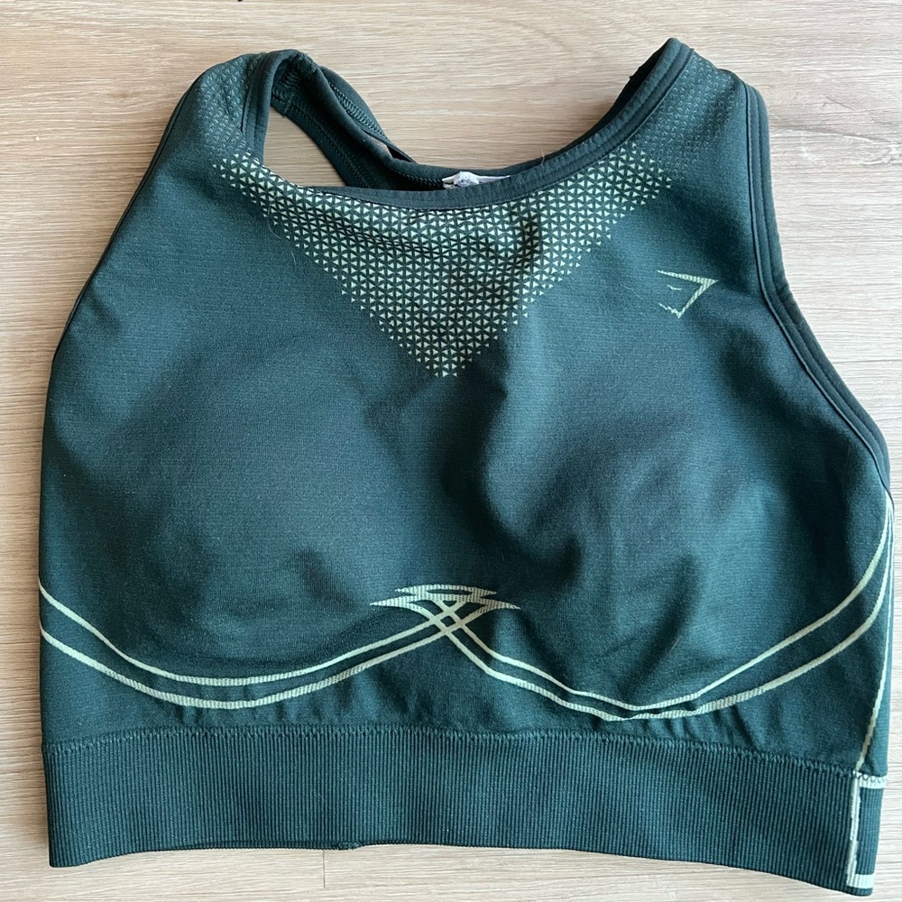 Gymshark Green Sports Bra